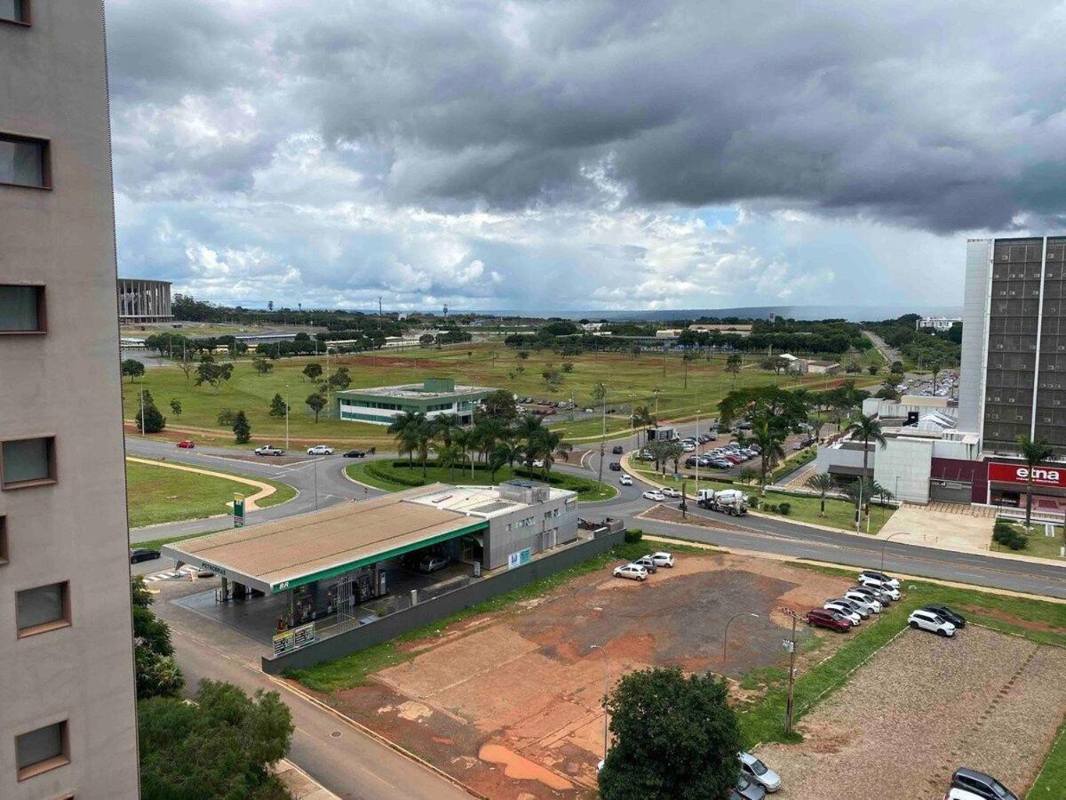 Flat Encantador No 7º Com Vista Pra Torre De Tv Brasília Exteriér fotografie